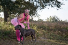 The only thing my pit fights is breast cancer