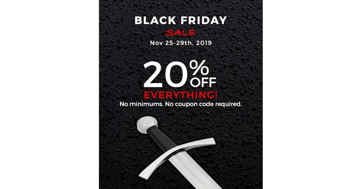 Atlanta Cutlery & Museum Replicas' Black Friday Sale Newswire