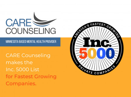 CARE Counseling makes Inc. 5000 List