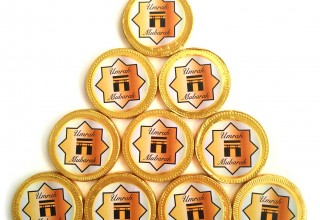 Umrah Mubarak Chocolate Coins