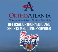 OrthoAtlanta an Official Partner of Chick-fil-A Kickoff Game