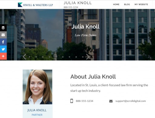 Scroll Launches Top-Down Social Media Solution for Law Firms