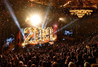The Scientology religion's New Year's celebration at the Shrine Auditorium 