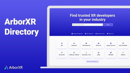 ArborXR Launches XR Directory to Help Companies Find Trusted VR Developers