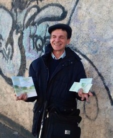 Carlo Piccato of Turin Italy—spreading goodwill with The Way to Happiness