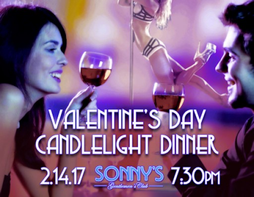 Arizona Topless Club Hosts "Romantic Candlelit Valentine's Dinner" for Couples