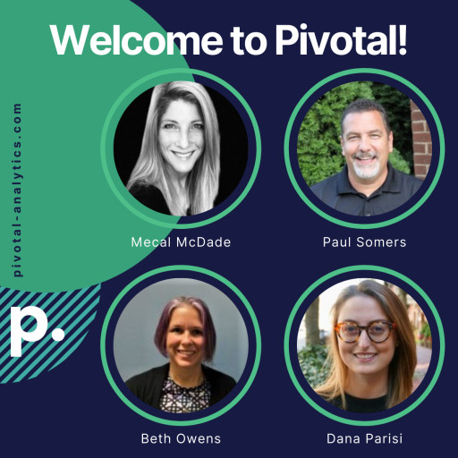 New Talent Onboarded to Meet Increased Demand for Pivotal's Healthcare Analytics