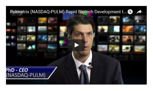 Pulmatrix's CEO Eyes $25 Billion COPD Market for Its Inhaled Drug Delivery Technology