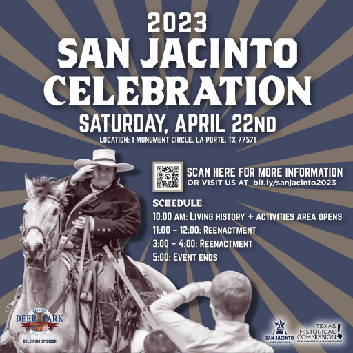 San Jacinto Museum and Battleground Announces San Jacinto Day Celebration