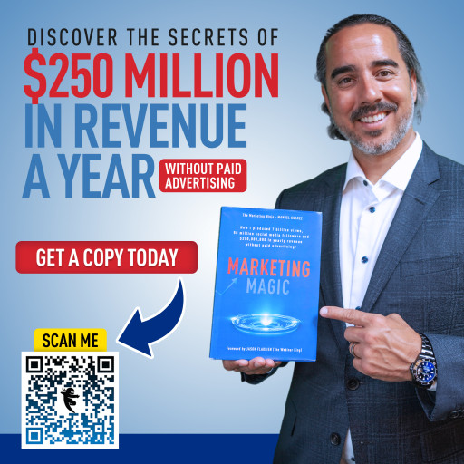 Renowned Marketing Minds Will Gather on September 28th to Celebrate the Launch of Manuel Suarez’s Widely Acclaimed and Highly Anticipated Debut Book, ‘Marketing Magic’