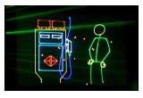 Laser Animated Graphics Tell Stories and Messages in Laser-Light