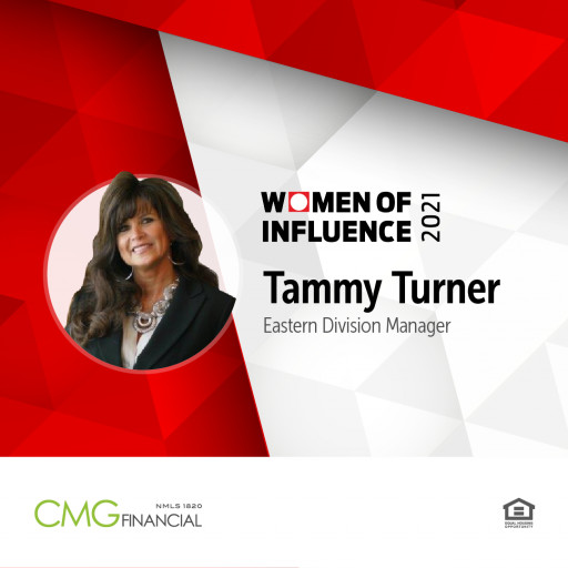 CMG Financial's Tammy Turner Named 2021 HousingWire Women of Influence