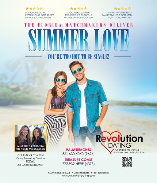 July's The Singles Scene Column by Kelly Leary at Revolution Dating Presents: 'The 5 Types of Singles' - a Guide to Finding Love and Happiness
