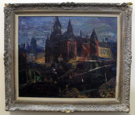 Ernest Lawson Oil on Canvas Painting