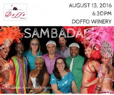 SambaDa Concert at Doffo Winery - August 13