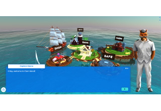 This is Clam Island - a Gamified NFT platform on a 3D Island