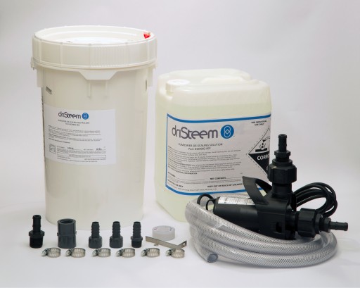 DriSteem's Humidifier De-Scaling Pump Kit Removes Scale Build-Up With Ease