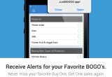 Receive alerts when your favorite groceries at Publix, Winn-Dixie or Sedano's becomes BOGO