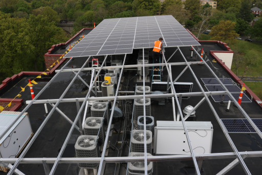 Elevated Solar Racking System