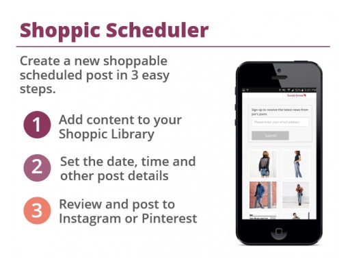 Social Annex Announces the Shoppic Scheduler, a Shoppable Social Post Scheduler