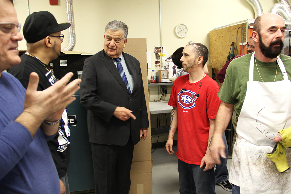 Haverhill, Mass. "Green Mayor" Visits Growing Environmental Company