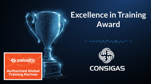 Consigas Awarded the Palo Alto Networks Excellence in Training Award for 2022