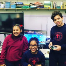 esports class at Our Lady Queen of Martyrs School