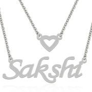 Exotic Silver Name Necklace Jewelry Online