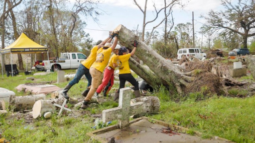 Scientology Volunteers Carry On With Their Hurricane Ida Disaster Relief