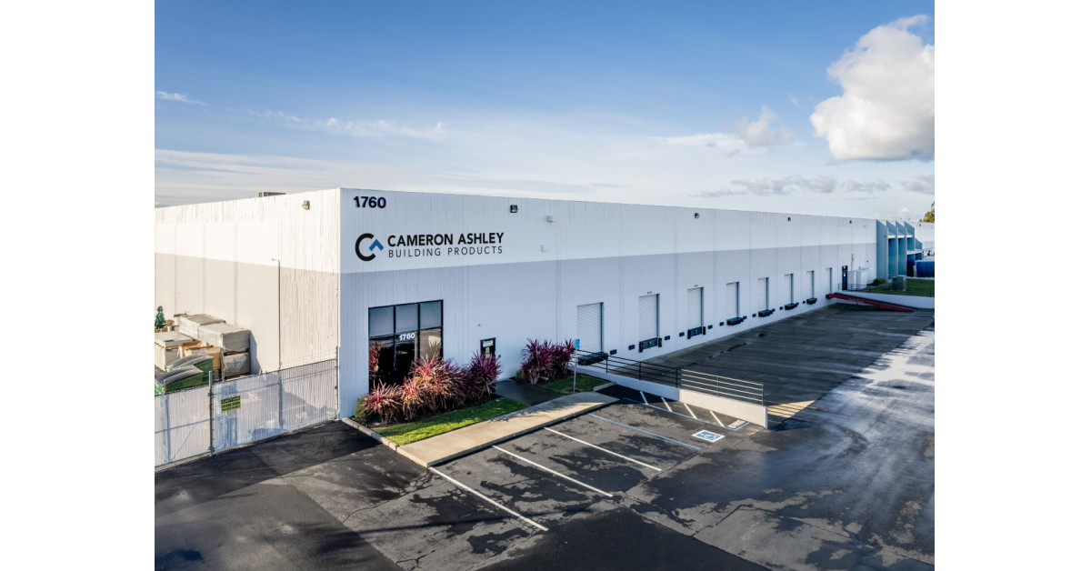 Cameron Ashley Building Products Opens First Location in California