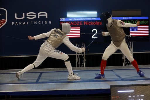 Tim Morehouse Fencing Club Fencer Nickolas Rusadze Wins Gold at USA Fencing’s Junior Olympics
