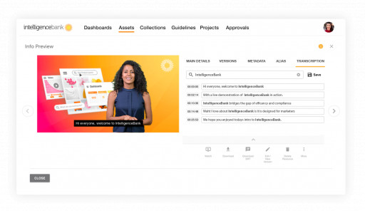 IntelligenceBank Launches New Closed Captioning Capability for Accessibility Compliance