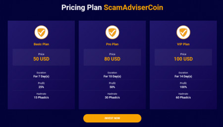 Investment Options ScamAdviser Coin