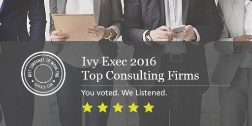 Boston Consulting Group, Vynamic Named 2016 Top Consulting Firms by Ivy Exec