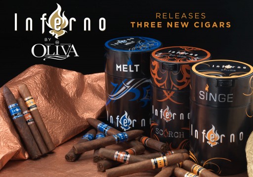 Oliva Launches Three New Inferno Cigars With Famous Smoke Shop
