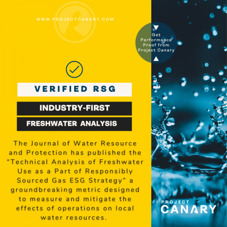 Project Canary's Fresh Water Replacement Ratio (FR2) is validated as an industry best practice