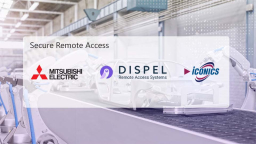 Mitsubishi Electric Automation, ICONICS, and Dispel Announce Integrated Secure Remote Access Solution for Industrial Automation Systems