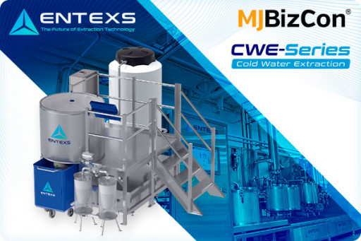 ENTEXS Corporation Launches the CWE-Series of Cold-Water Extraction Systems at MJBIZCON, Las Vegas