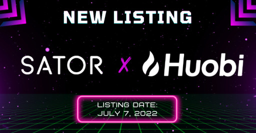 Huobi Global Now Supports Sator's Native $SAO Token