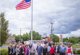 Kennedy Investment Group Flag Ceremony