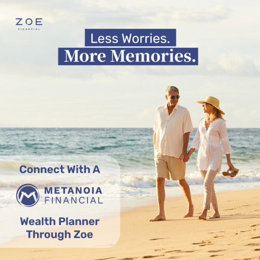 Zoe Announces 3 Years in Partnership With Metanoia Financial