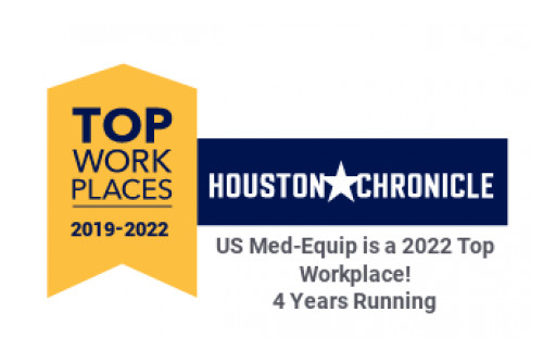 US Med-Equip Named 'Top Workplace' Four Years in a Row