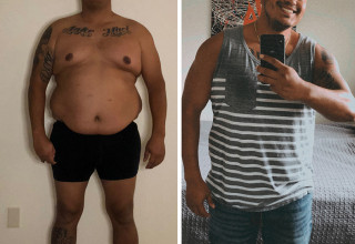 Vincent Lopez: Before and After Photo