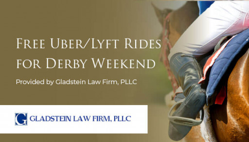 Gladstein Law Firm Offering Free Ride With Uber or Lyft for the Kentucky Derby