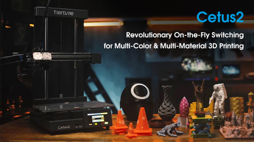 Tiertime Announces Launch of Cetus2: Revolutionary 3D Printer With On-the-Fly Material Switching