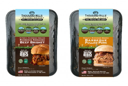 Thousand Hills Launches Regeneratively Raised&#8482; BBQ Products: Grassfed Shredded Beef Brisket and Heritage Breed Pulled Pork