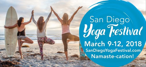 Thousands of People to Do Yoga on the Beach by the USA-Mexico Border at San Diego Yoga Festival in March to Cut World Terrorism by 70%