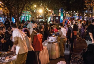 The first of the Church of Scientology block parties in downtown Clearwater for 2018