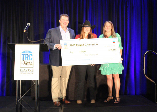 California Teen, Annika Ernstrom, Crowned National Champion in 2021 Delo Tractor Restoration Competition
