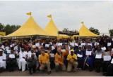 Scientology Volunteer Ministers African Continental Cavalcade held a special graduation January 16, 2016, where 120 Christian ministers, now fully trained in Volunteer Ministers technology, were presented their certificates.